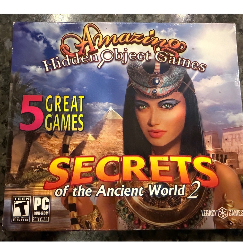 Amazing Hidden Object Games Secrets of the Ancient World 2 PC Legacy 5-Pack